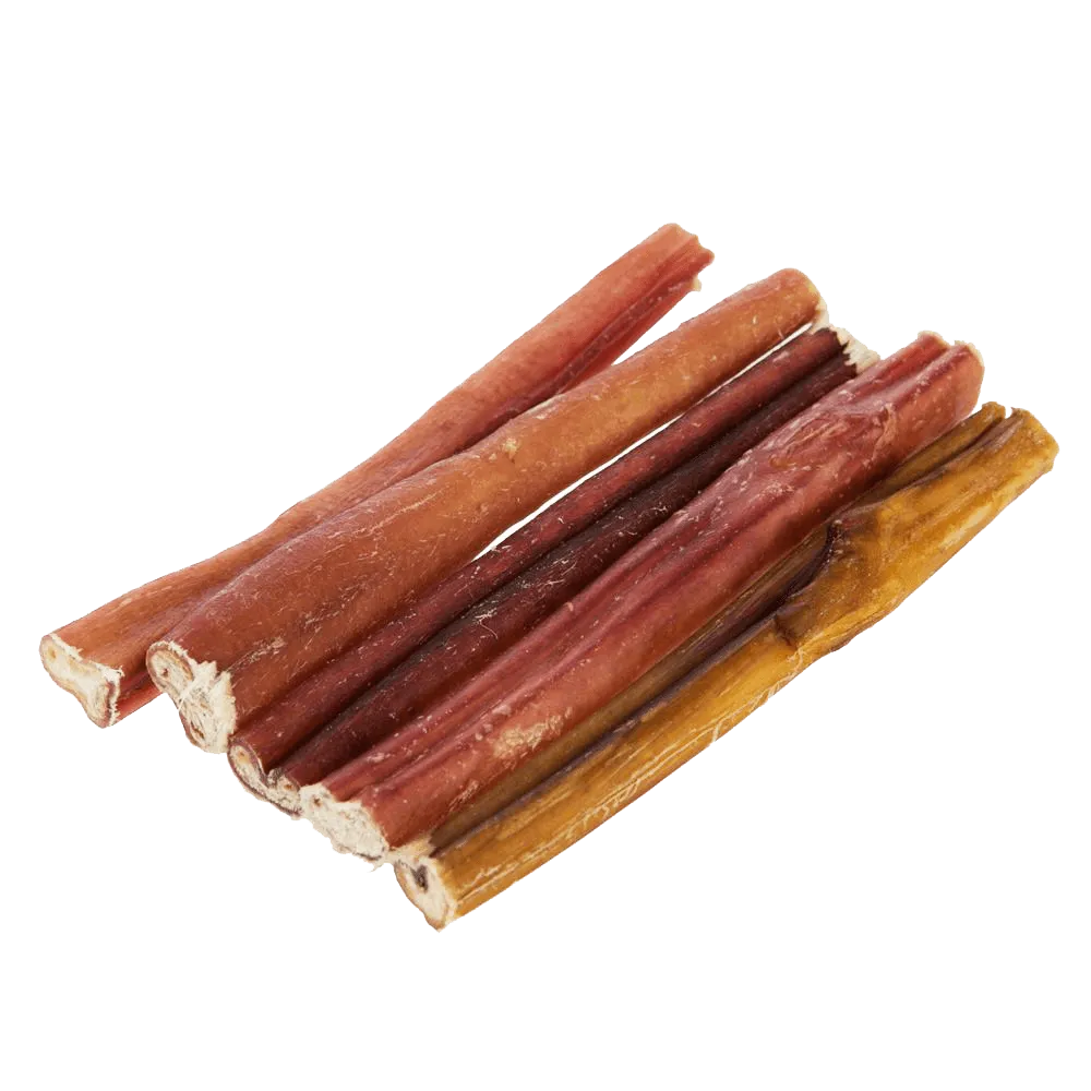 12" Standard Bully Sticks for Large & Extra Large Dogs