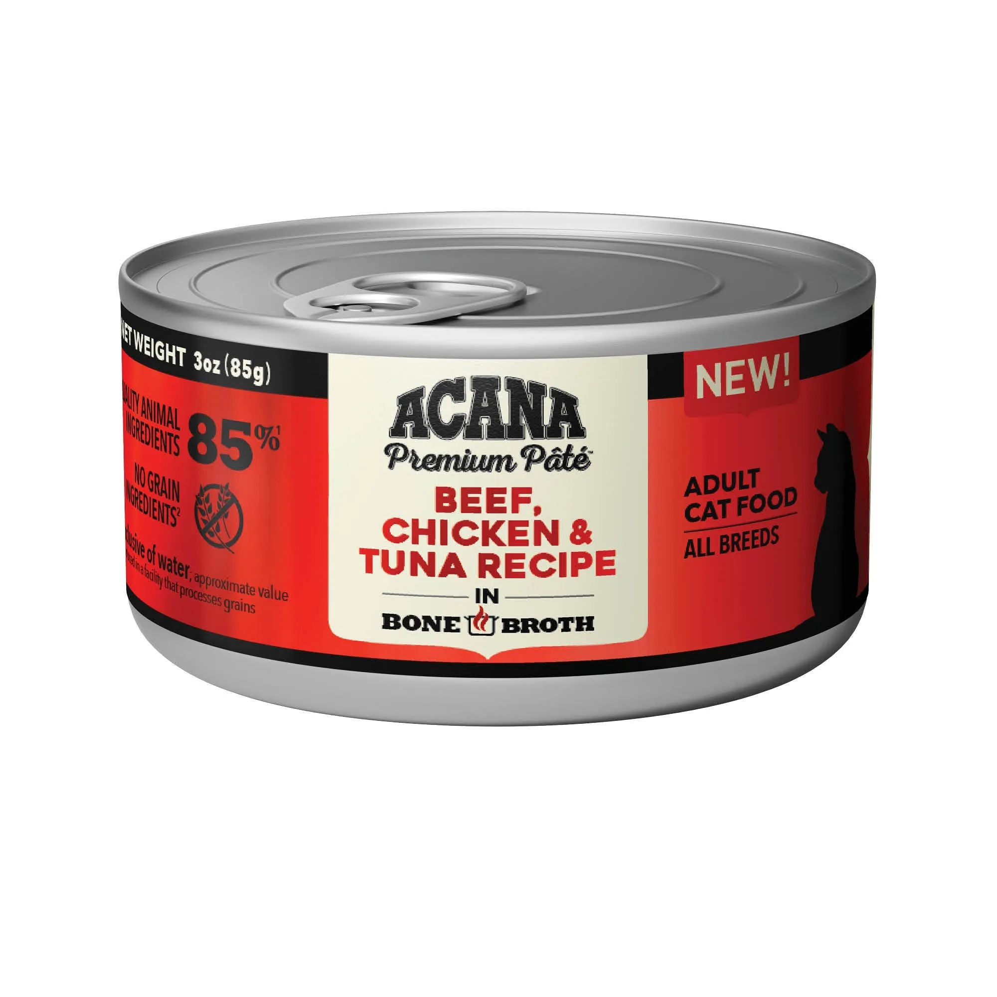 ACANA Premium Pâté, Beef, Chicken & Tuna Recipe Wet Cat Food