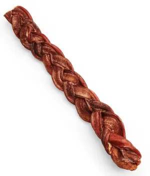 Alice In Treatland Holistic Dog Treat Braided Bully Stick