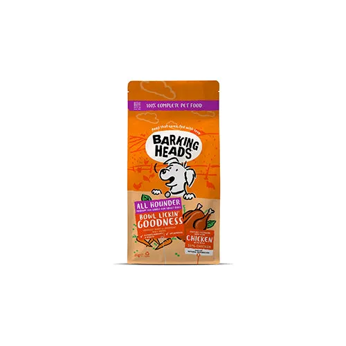 Barking Heads Bowl Lickin Goodness Chicken 2kg Dry Dog Food