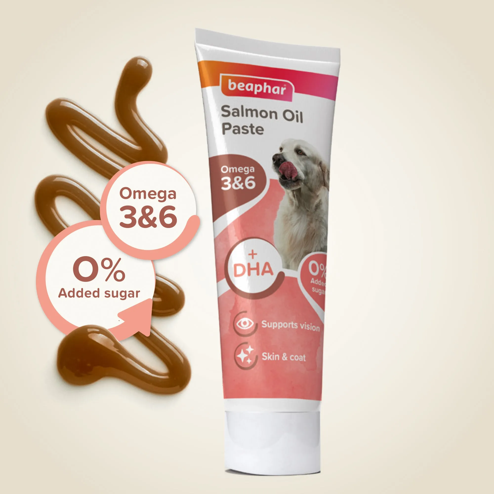 Beaphar Salmon Oil Paste for Dogs