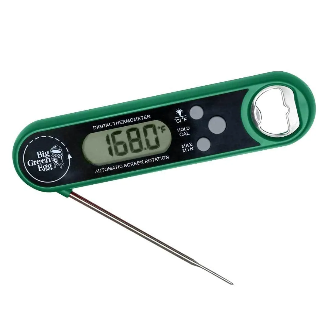 Big Green Egg Instant Read Thermometer with Bottle Opener