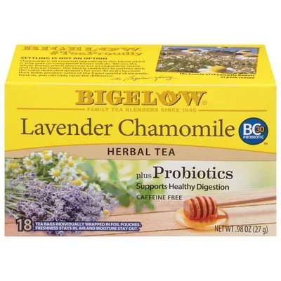 Bigelow Lavender Chamomile Probiotics 6/18 Bag [UNFI #02737]