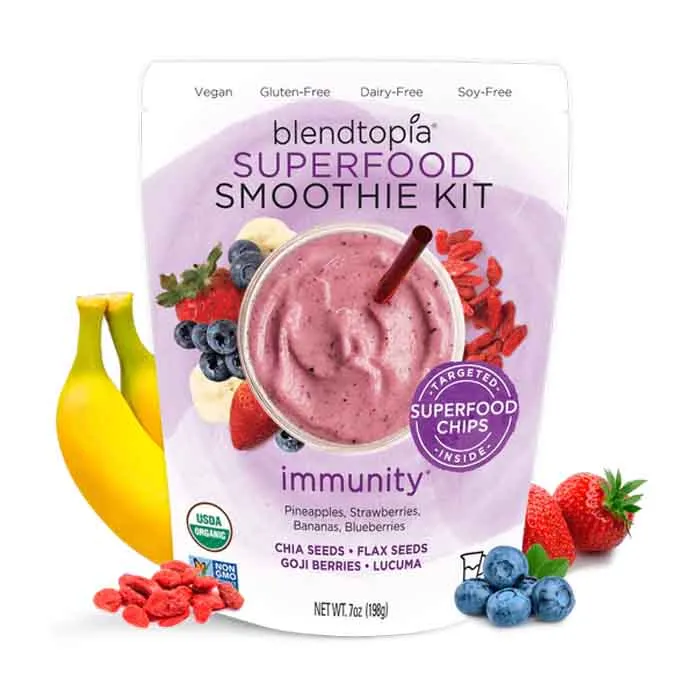 Blendtopia - Smoothie, 7oz | Multiple Flavors | Pack of 6