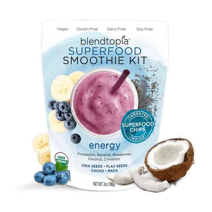 Blendtopia - Smoothie, 7oz | Multiple Flavors | Pack of 6