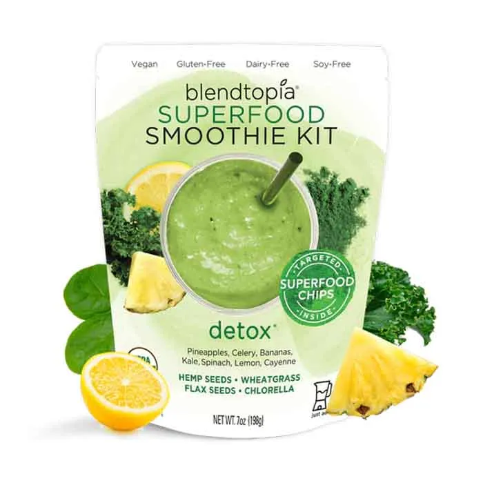 Blendtopia - Smoothie, 7oz | Multiple Flavors | Pack of 6