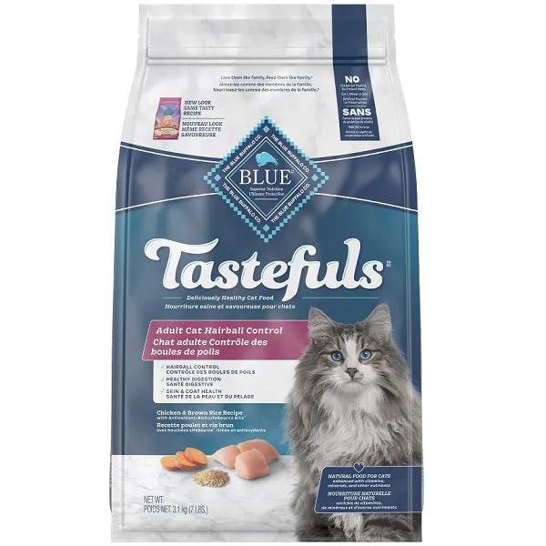 Blue Buffalo Tastefuls Adult Chicken  Indoor Hairball  Cat Food