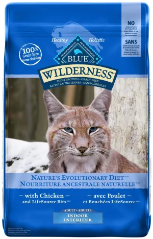 Blue Buffalo Wilderness Indoor Chicken Cat Food