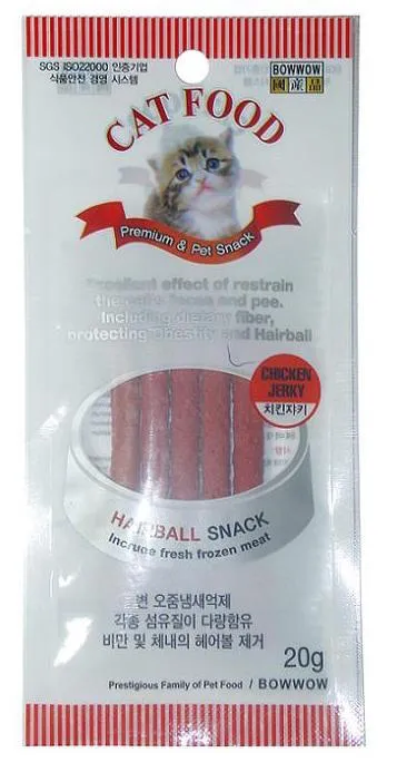 Bow Wow Chicken Slice Cat Treat 20g