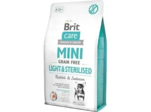 Brit Care Mini Grain Free Light & Sterilised 7 kg