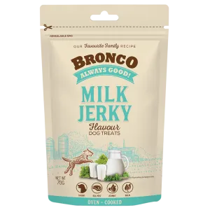 Bronco Dog Jerky Milk 70g