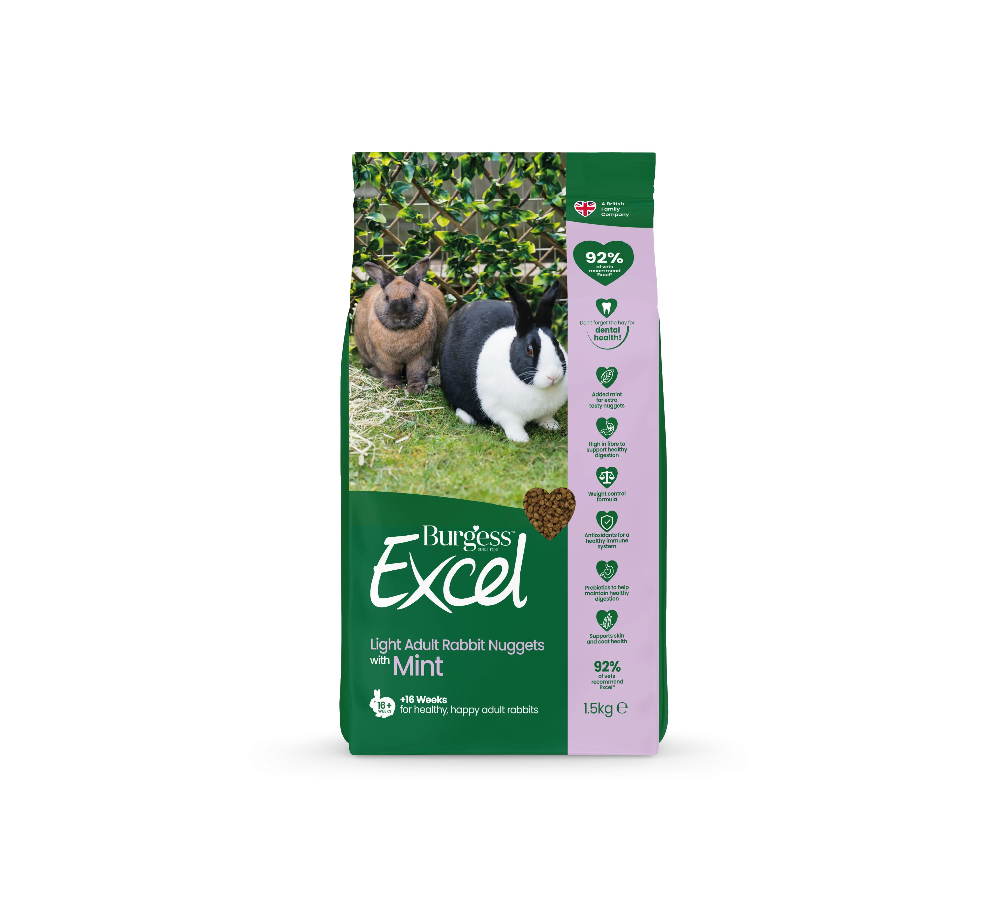 Burgess Excel Rabbit Light 1.5kg