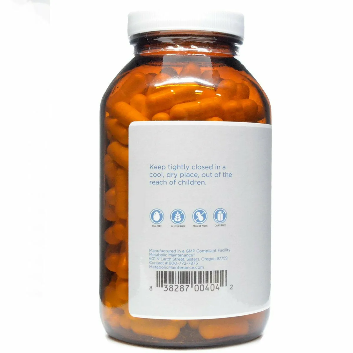 Cal/Mag/Zinc Complex 240 caps by Metabolic Maintenance