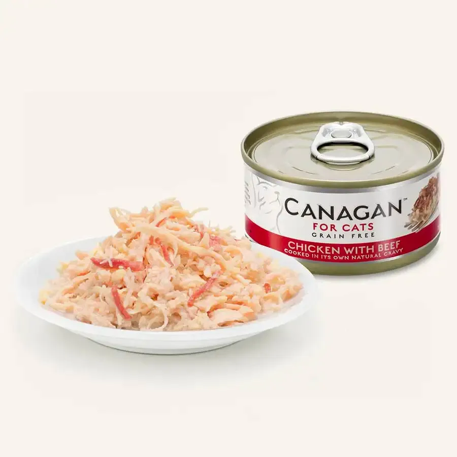 Canagan Cat Canned Food Chicken With Beef 75g