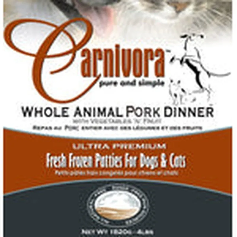 Carnivora Pork Dinner w/Veg&Fruit - 4LB or 25LB