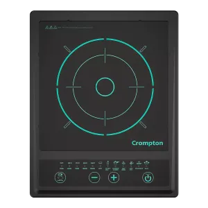 Crompton Instaserve 1200 W Induction Cooktop | 7 One touch Cook Menus