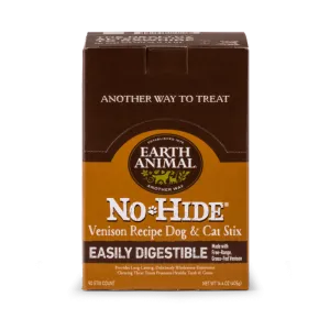 Earth Animal Dog NoHide Venison Stix