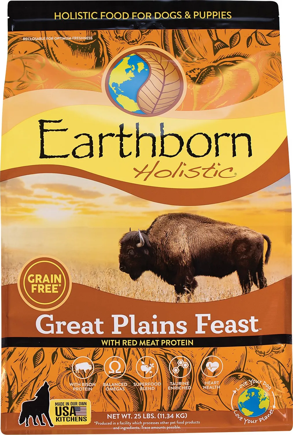 Earthborn Great Plains Feast Dry Dog Food