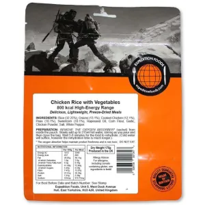 Expedition Foods - Chicken Rice with Vegetables (High Energy)