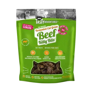 Fermented Cat Grass Beef Kitty Bits