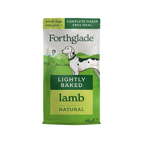 Forthglade Adult Lamb Lightly Baked Natural 6kg Dry Dog Food