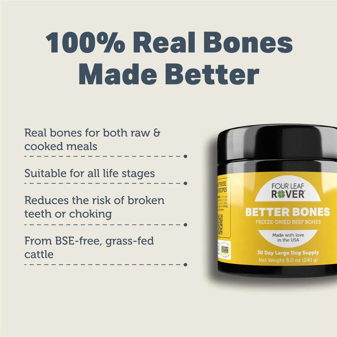 Four Leaf Rover Better Bones 8.0oz