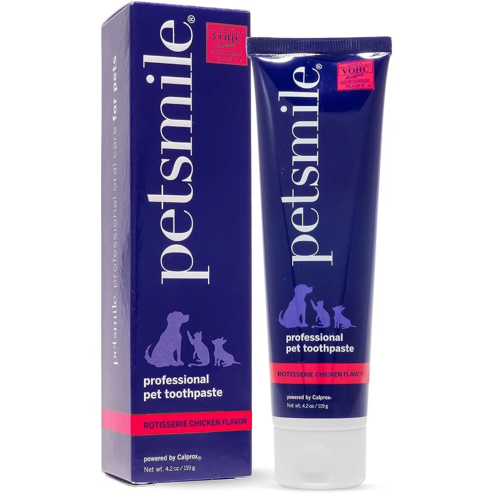 FREE SAMPLE (1 per order): Petsmile Professional Rotisserie Chicken Flavour Toothpaste For Cats & Dogs 2.5ml