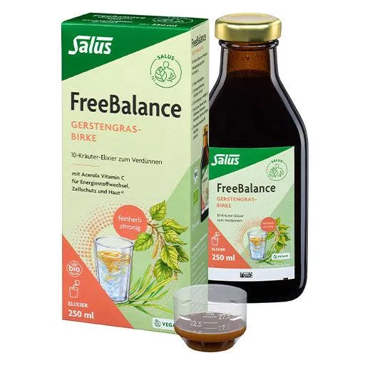 FREEBALANCE Barley Grass-Birch Elixir Organic