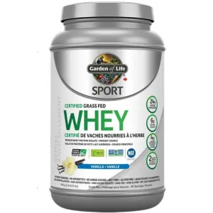 Garden of Life Sport Certified Grass Fed Whey Vanilla 640g