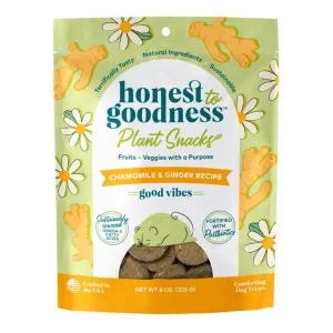 Honest To Goodness Good Vibes Chamomile & Ginger Recipe Comforting Treats For Dogs (8 oz)