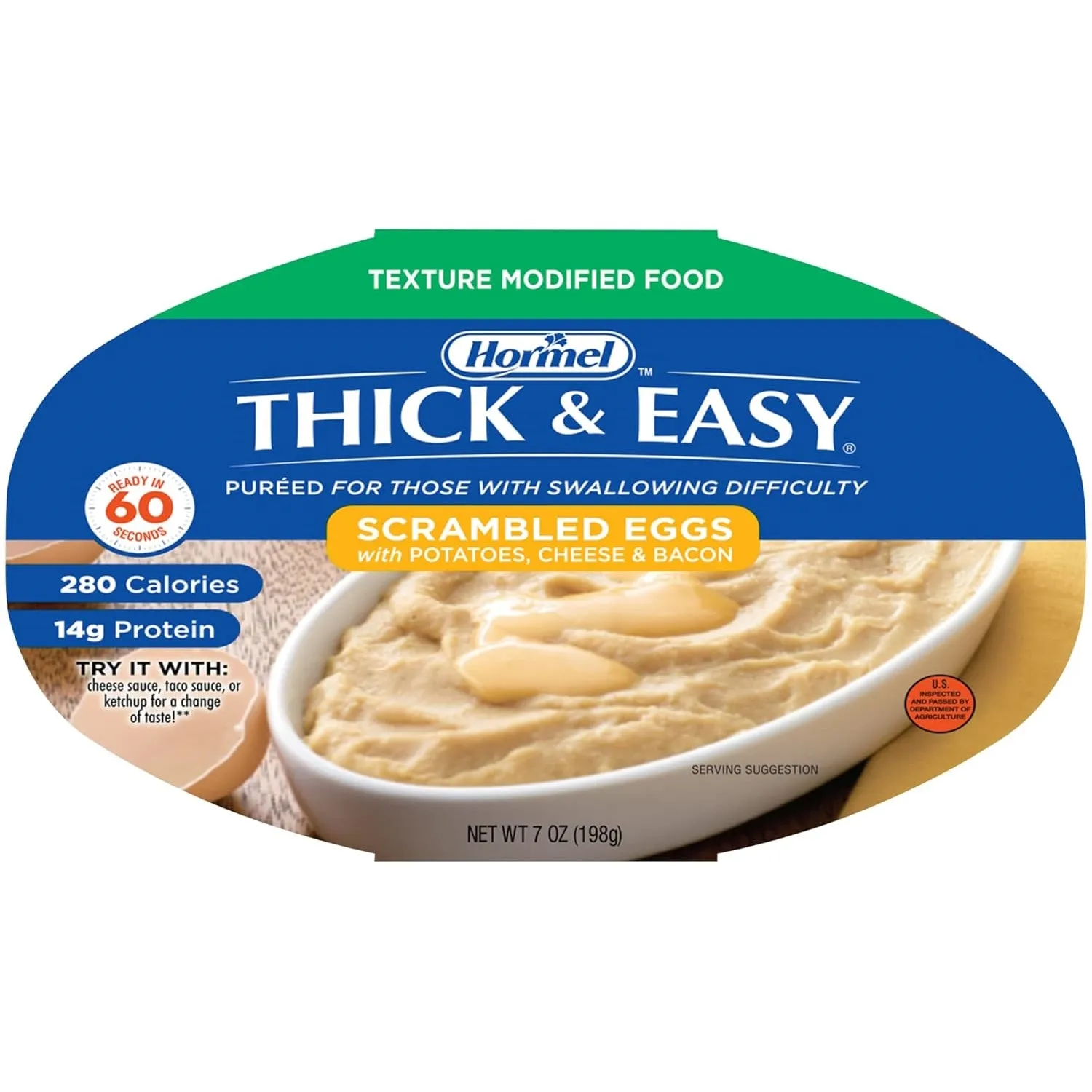 Hormel Thick & Easy Purees, Scrambled Eggs, Case/7