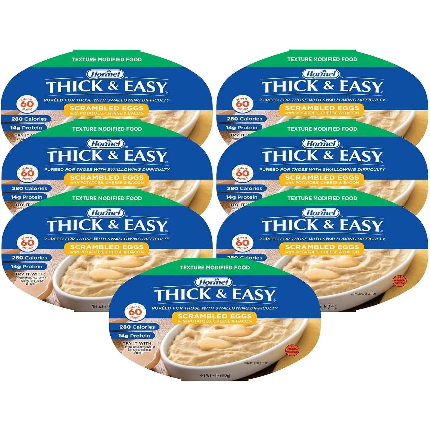 Hormel Thick & Easy Purees, Scrambled Eggs, Case/7