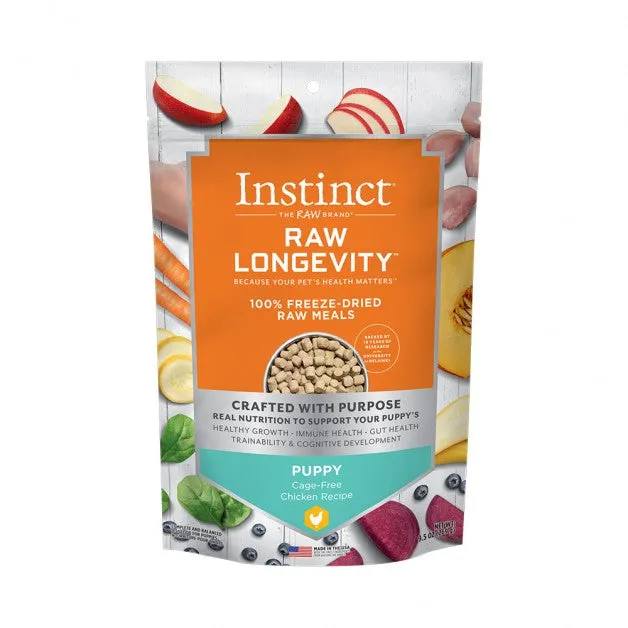 Instinct Raw Longevity Puppy Chicken Freeze-Dried Dog Food