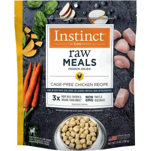 Instinct Raw Meals Freeze-Dried Grain Free Cage-Free Chicken Dog Food 25oz