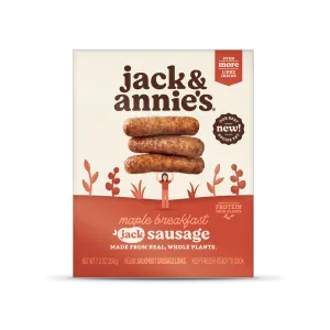 Jack & Annie's Maple Breakfast Jack Sausages 204g