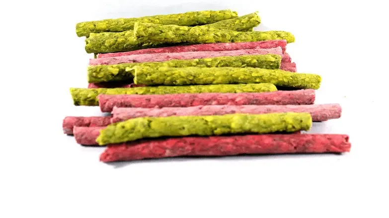 Jacky Treats Combo Of Dog Chew Sticks Chicken Flavor & Mutton Flavor Online - Best Dog Snacks 1kg