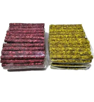 Jacky Treats Combo Of Dog Chew Sticks Chicken Flavor & Mutton Flavor Online - Best Dog Snacks 1kg