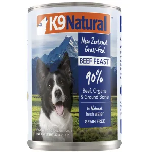 K9 Natural Canned Beef Feast Dog Food - 13oz