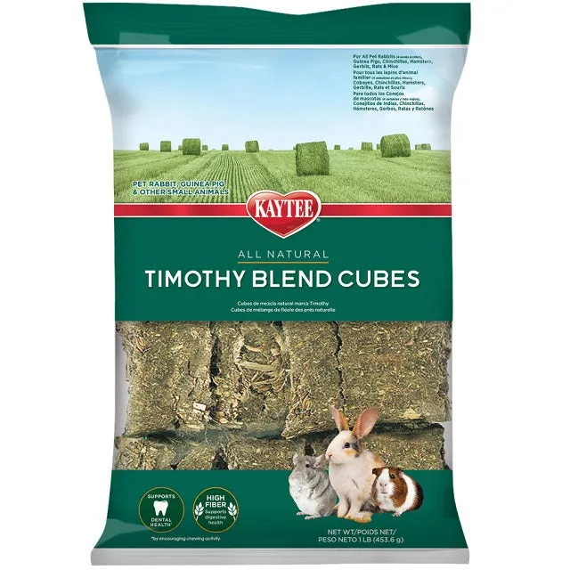 Kaytee Hay Blend Cubes, 1 lb.