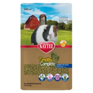 Kaytee Timothy Complete 5-lb, Guinea Pig Food