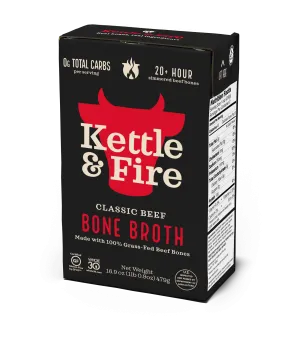 Kettle & Fire - Beef Bone Broth 16.9oz