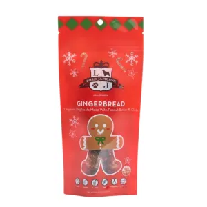 Lord Jameson Gingerbread Organic Soft & Chewy Dog Treats 6oz