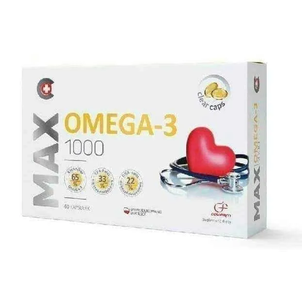 Max Omega 3 1000 x 60 capsules, fish oil