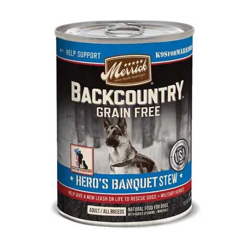 Merrick Backcountry Hero's Banquet Wet Dog Food