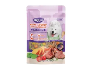 MOOCHIE HOMECOOK LAMB SWEET POTATO & SPINACH RECIPE 255g POUCH