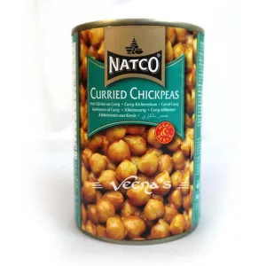 Natco Curried Chick Peas  400g