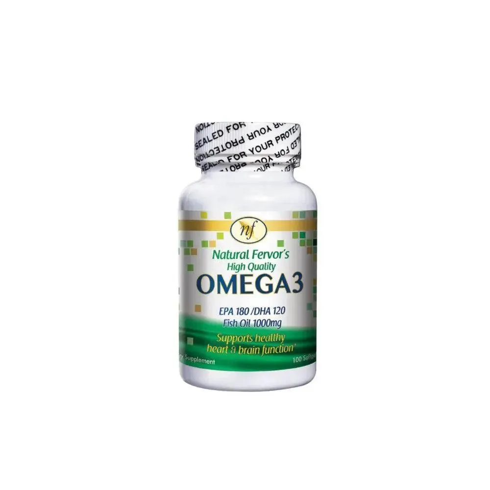 Natural Fervor Omega 3 softgels 100s