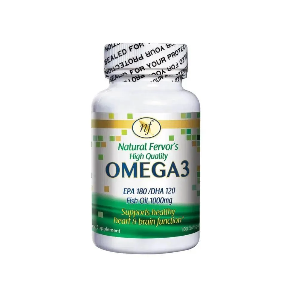 Natural Fervor Omega 3 softgels 100s