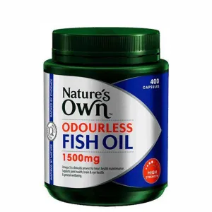 Natures Own Odourless Fish Oil 1500mg