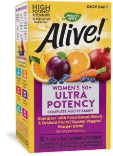 Nature's Way Alive Once Daily Women's 50  Ultra Potency Multivitamin